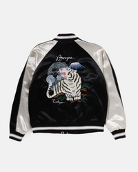 VESTE BOMBER SOUVENIR:BLEU MARINE