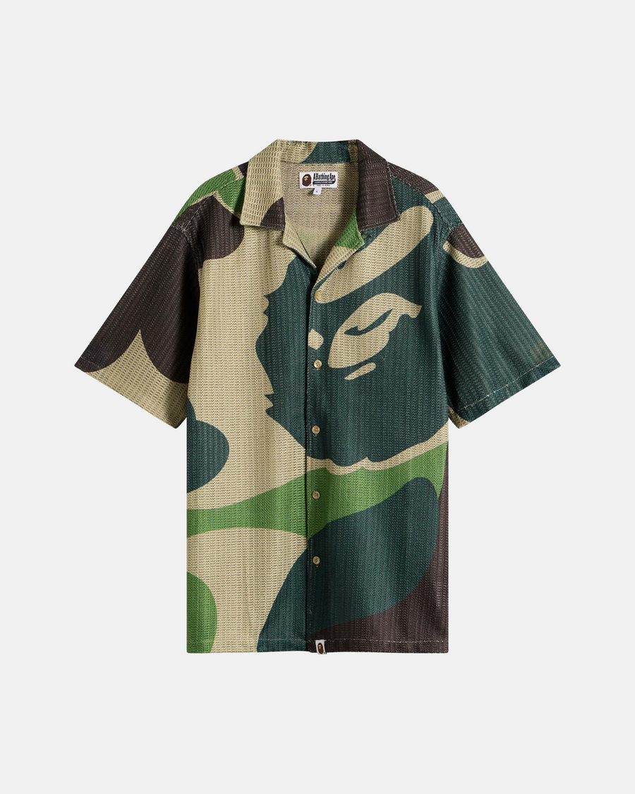 CHEMISE MC MESH VERT