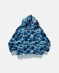 GILET SHARK FULL ZIP RELAXED BLEU