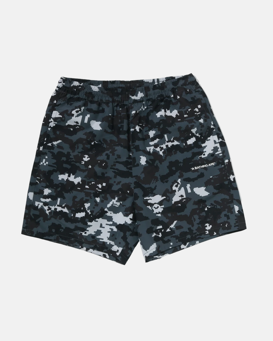 MAILLOT DE BAIN RELAXED FIT NOIR