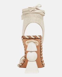 LES SANDALES VALERIE HAUT OFF-WHITE