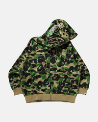 GILET SHARK FULL ZIP RELAXED VERT