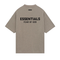 Fear of God Essentials Jersey Crewneck Tee Heather Grey