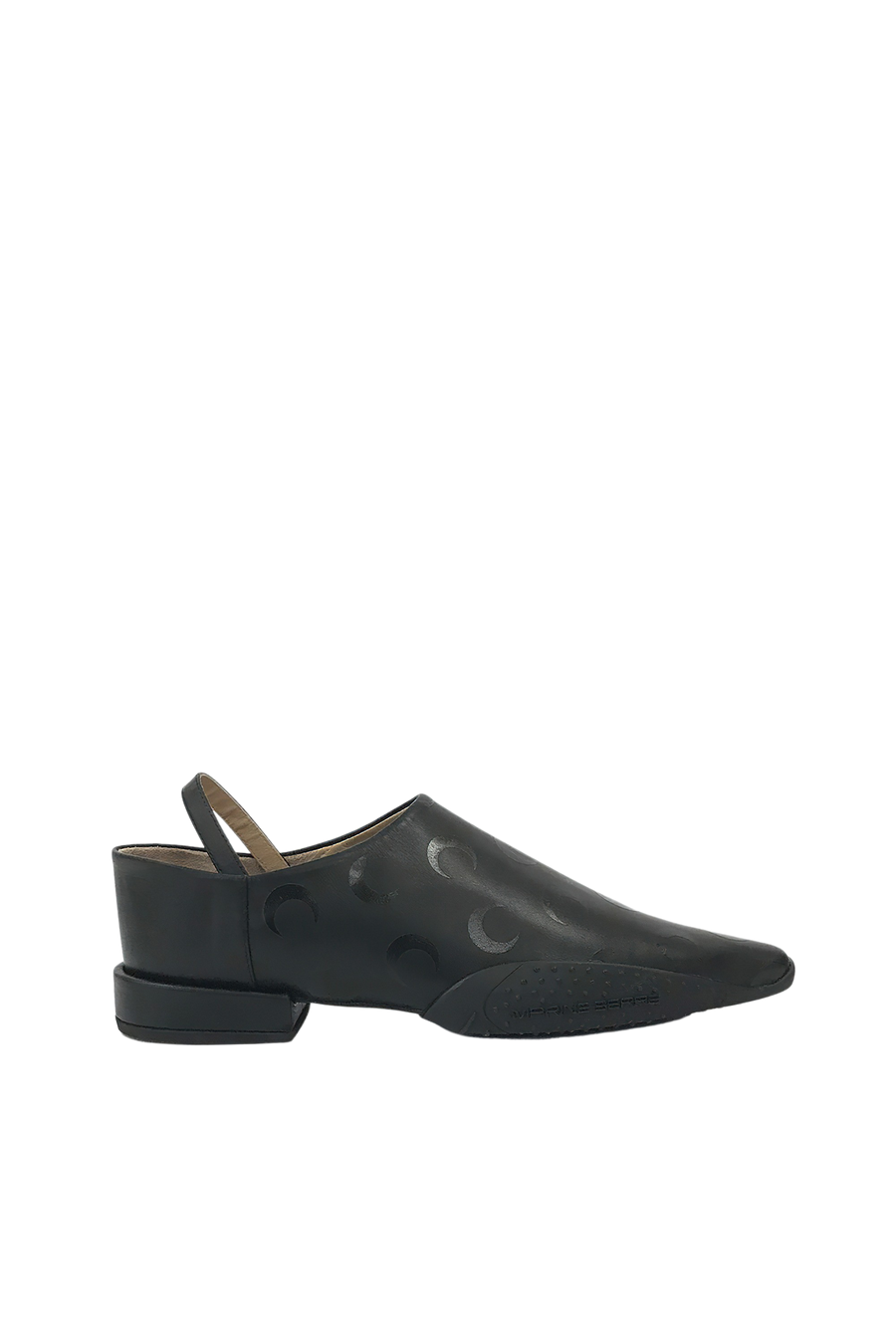 Flat Babouche With Rubber Outsole
