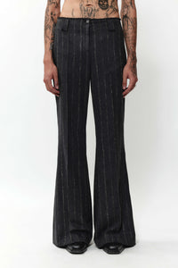 Tailored suit pant grey