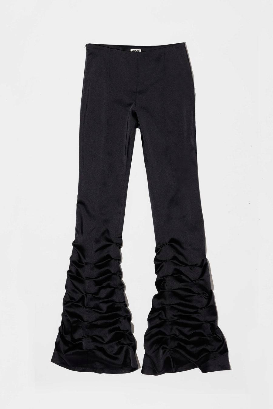 Pleated trouser black