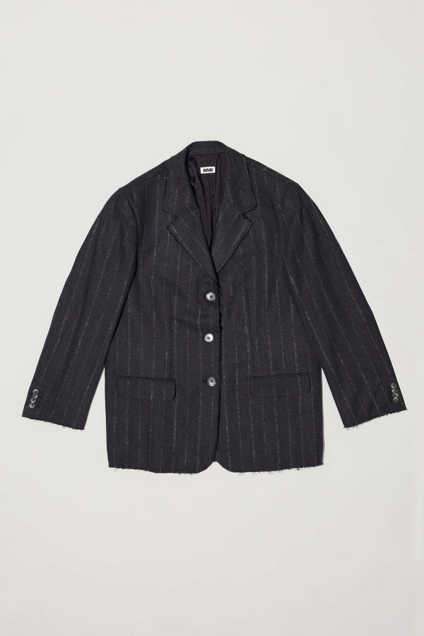 Relaxed blazer grey
