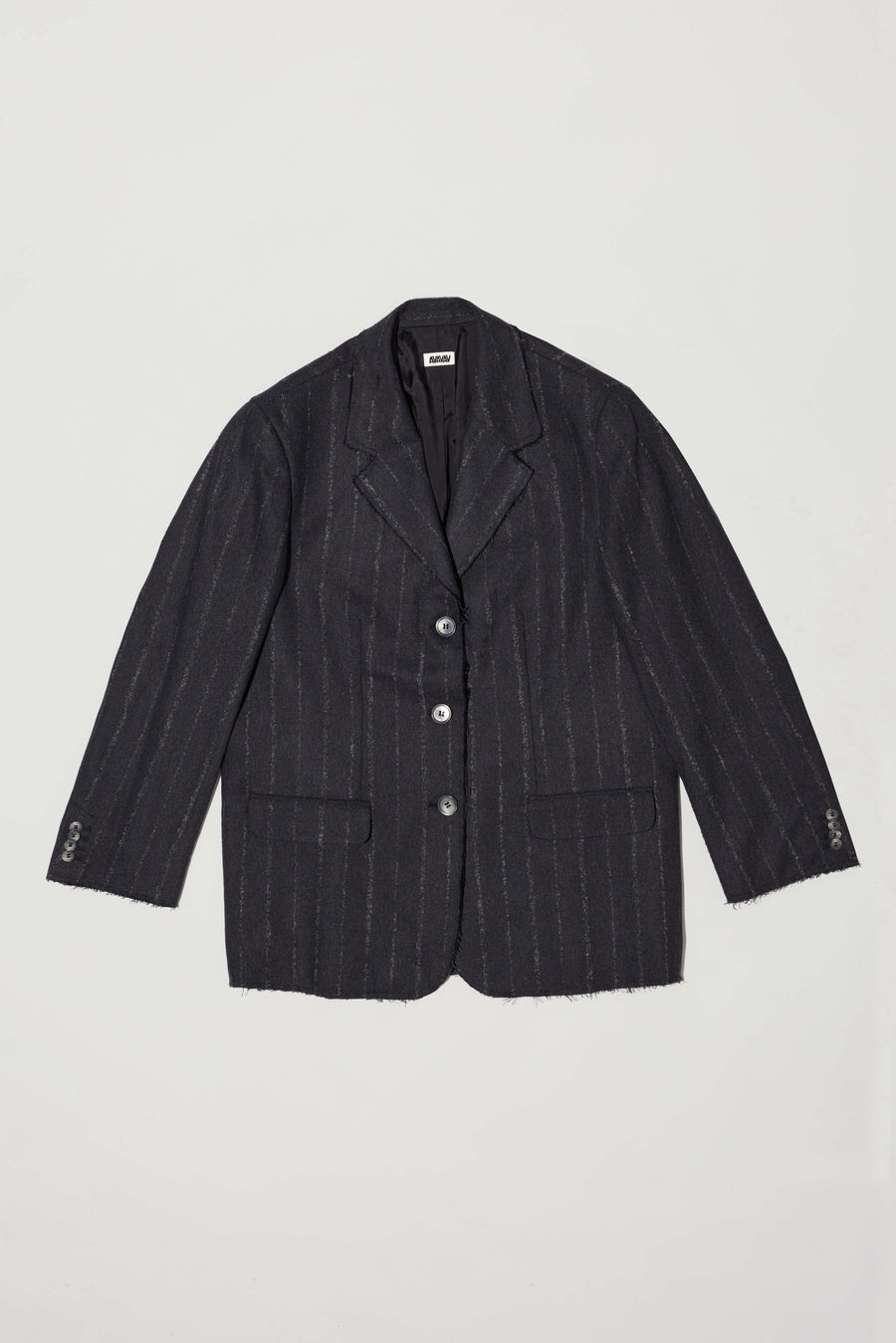 Relaxed blazer grey