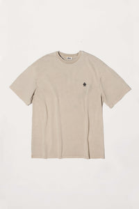 Logo t-shirt beige