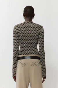 Wrapped top monogram