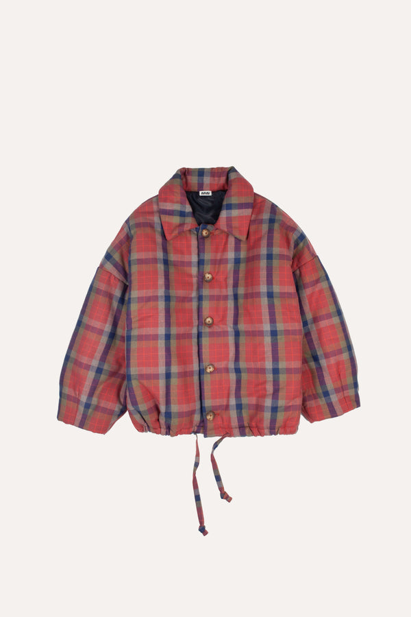 Barbara jacket checked pink