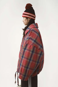 Barbara jacket checked pink