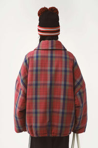 Barbara jacket checked pink