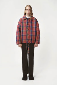 Barbara jacket checked pink