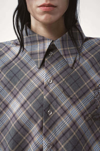 Sam shirt checked grey
