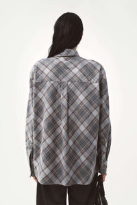 Sam shirt checked grey