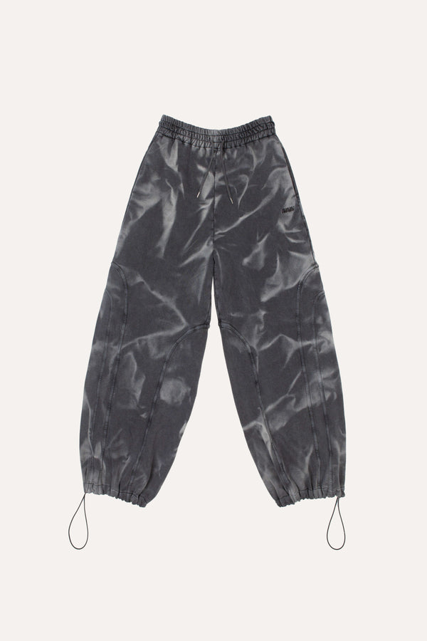 Pia sweatpant sprayed black/grey