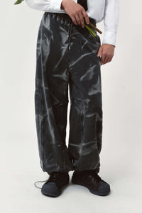 Pia sweatpant sprayed black/grey
