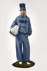 Pia sweatpant washed blue