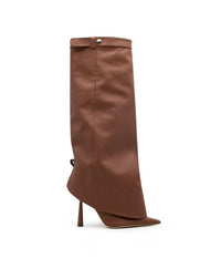 FLORENCE ECO-LEATHER IN BROWN