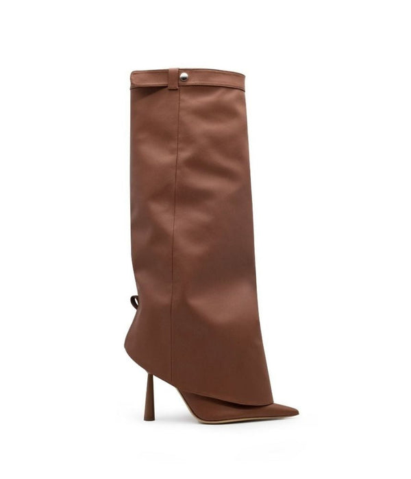 FLORENCE ECO-LEATHER IN BROWN