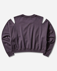 Hysteric Glamour Hysteric Lovetrap Short Sweatshirt Purple Sweatshirts Hoodies 01261CS01 55