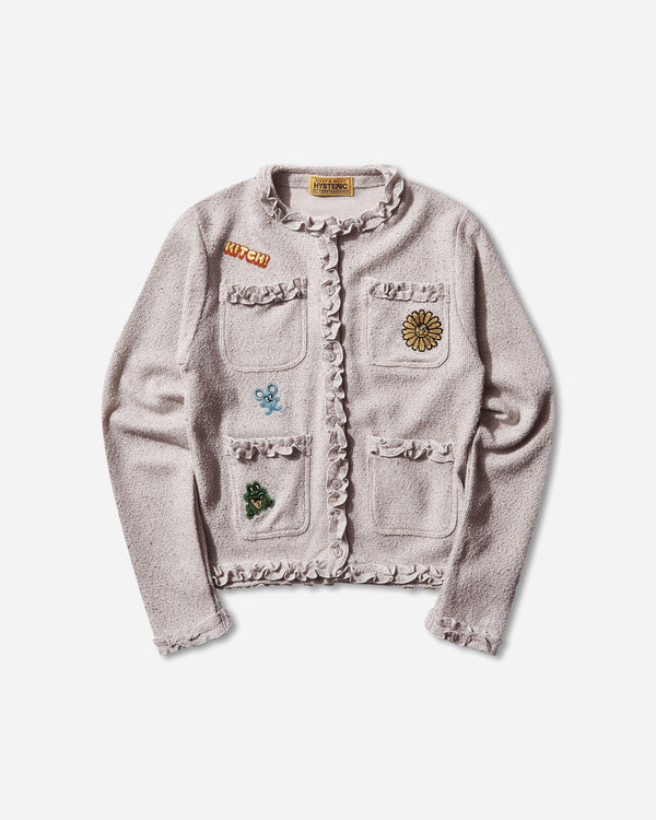 Hysteric Glamour Wmns Flower Power Patch Jacket Purple Coats and Jackets Jackets 01253CJ01 55