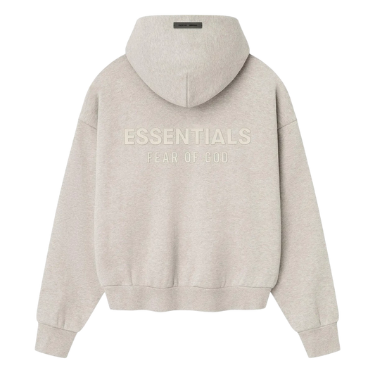 Fear of God Essentials Classic Hoodie 'Heather Stone'
