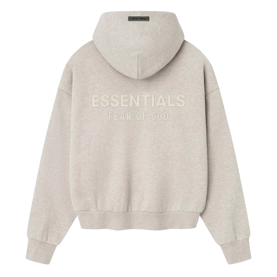 Fear of God Essentials Classic Hoodie 'Heather Stone'
