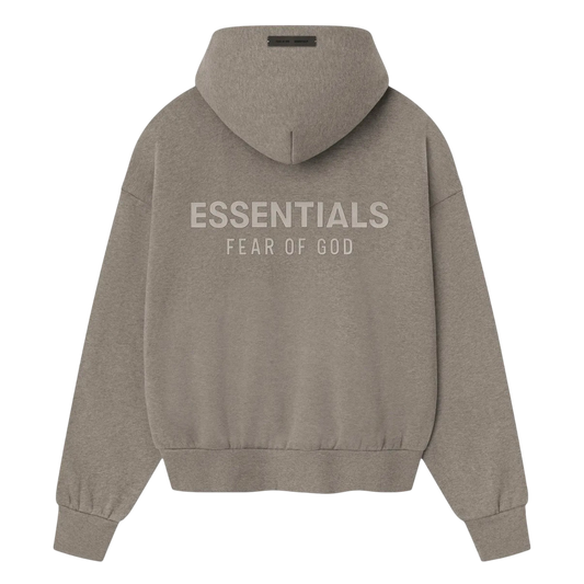 Fear of God Essentials Classic Fit Fleece Hoodie 'Homestead Heather'
