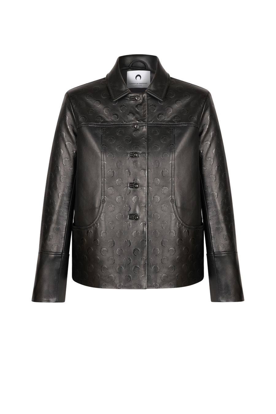 Moon Leather Boxy Jacket