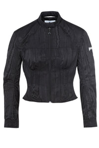 RACING MOIRE JACKET -RECYCLED-