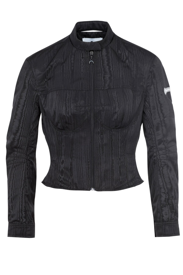 RACING MOIRE JACKET -RECYCLED-