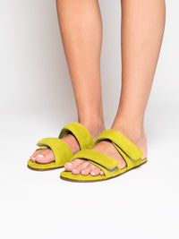 JULIENNE SUEDE LEATHER IN OREGANO