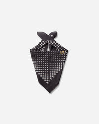 KAPITAL Fastcolor Selvedge Bandana (Coco Swallowtail) Black Gloves and Scarves Bandanas EK-657BA BLACK