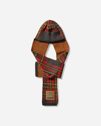KAPITAL 5G Wool Tartan Check Gale Cap Red Hats Caps K2410XH544 RED