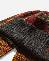 KAPITAL 5G Wool Tartan Check Gale Cap Red Hats Caps K2410XH544 RED