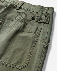 KAPITAL Herringbone Fatigue Baggy Pants (Rushfiled Remake) Khaki Pants Casual K2503LP096 KHAKI