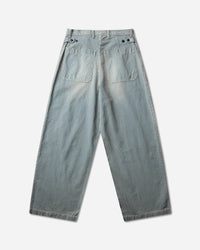 KAPITAL Liberty Hickoree Fatigue Baggy Pants (Rushfiled Remake) Hickory Stripes Pants Casual K2503LP036 HICKOREE