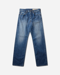 KAPITAL 13.5Oz Zimbabwe Denim 5P Monkey Th (Pro) Washed Indigo Pants Denim K2502LP008 PRO