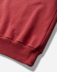 KAPITAL Swt Knit Hoodie ("P" Bulldog) Red Sweatshirts Hoodies K2510LC097 RED
