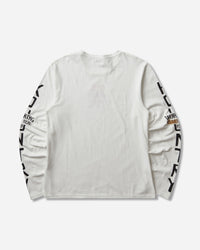 KAPITAL 20/-Jersey Crew Long Sleeve T (Peckish Kap) Pink T-Shirts Longsleeve K2503LC064 PINK