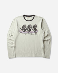 KAPITAL 20/-Jersey Long Sleeve T ("A" Sheep) Gray T-Shirts Longsleeve K2509LC034 GRAY