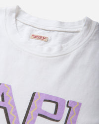 KAPITAL 20/-Jersey Crew T (Canoe Kapital) Purple T-Shirts Shortsleeve K2508SC005 PURPLE