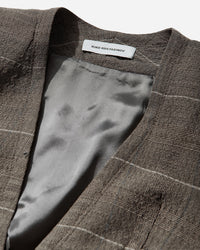 Kiko Kostadinov Andras Tailored Jacket Taupe Check Coats and Jackets Jackets KKSS26J01 39