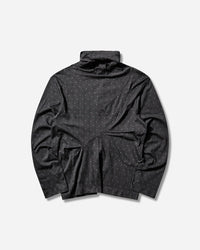 Kiko Kostadinov Ohne Long Sleeve Mock Neck Black And Sapphire T-Shirts Longsleeve KKSS265TP07 96