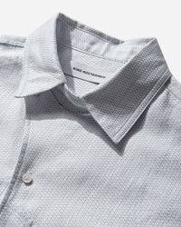 Kiko Kostadinov Veca Panelled Shirt White And Navy Shirts Longsleeve Shirt KKSS26SH06 74