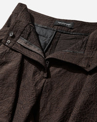 Kiko Kostadinov Wmns Dahlia Draped Shorts Dark Elm Shorts Short KKWSS26T07-19 001