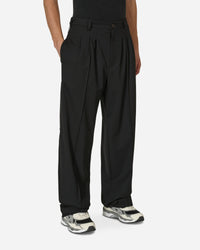 Kiko Kostadinov Kreuk Tailored Trouser Crow Black Pants Trousers KKSS23T02-6  001