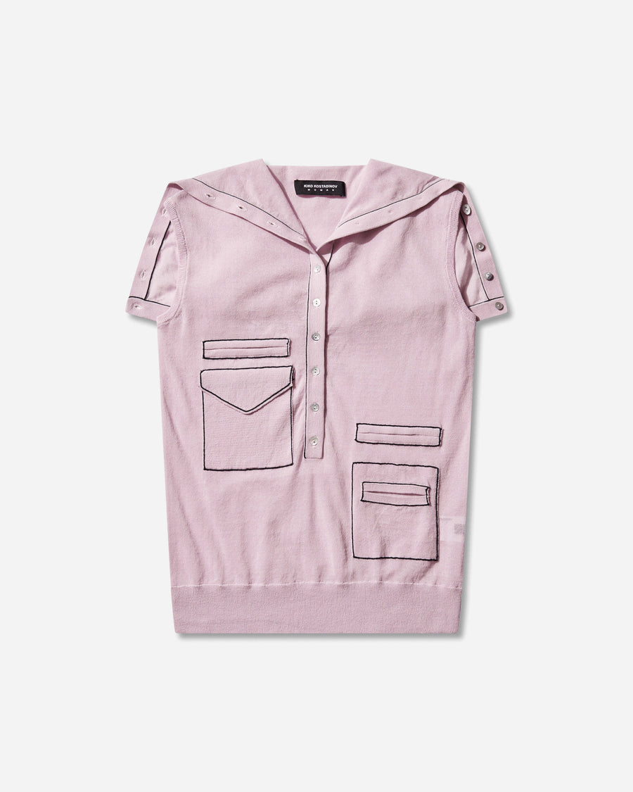 Kiko Kostadinov Wmns Kreiner Knit Rollneck Pale Pink Knitwears Turtleneck KKWSS26KN10-109 001